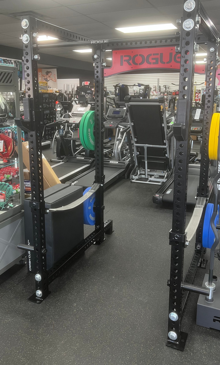 Used Rogue RM 490 MONSTER RACK/PLATE HOLDERS Home Gym No Plates