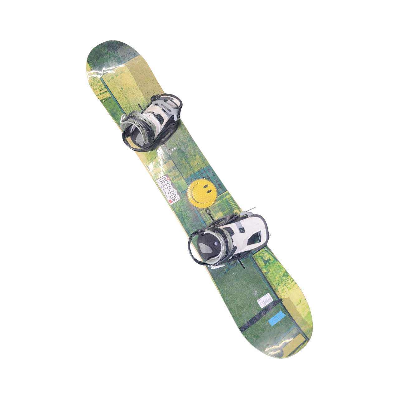 Used Burton PROCESS CHANNEL BOARD/ CARTEL BINDINGS Mens Board