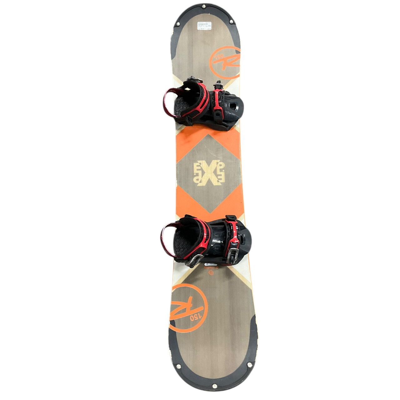 Used Rossignol EXP 150 Mens Board/Bindings Black/Orange/White 150 cm