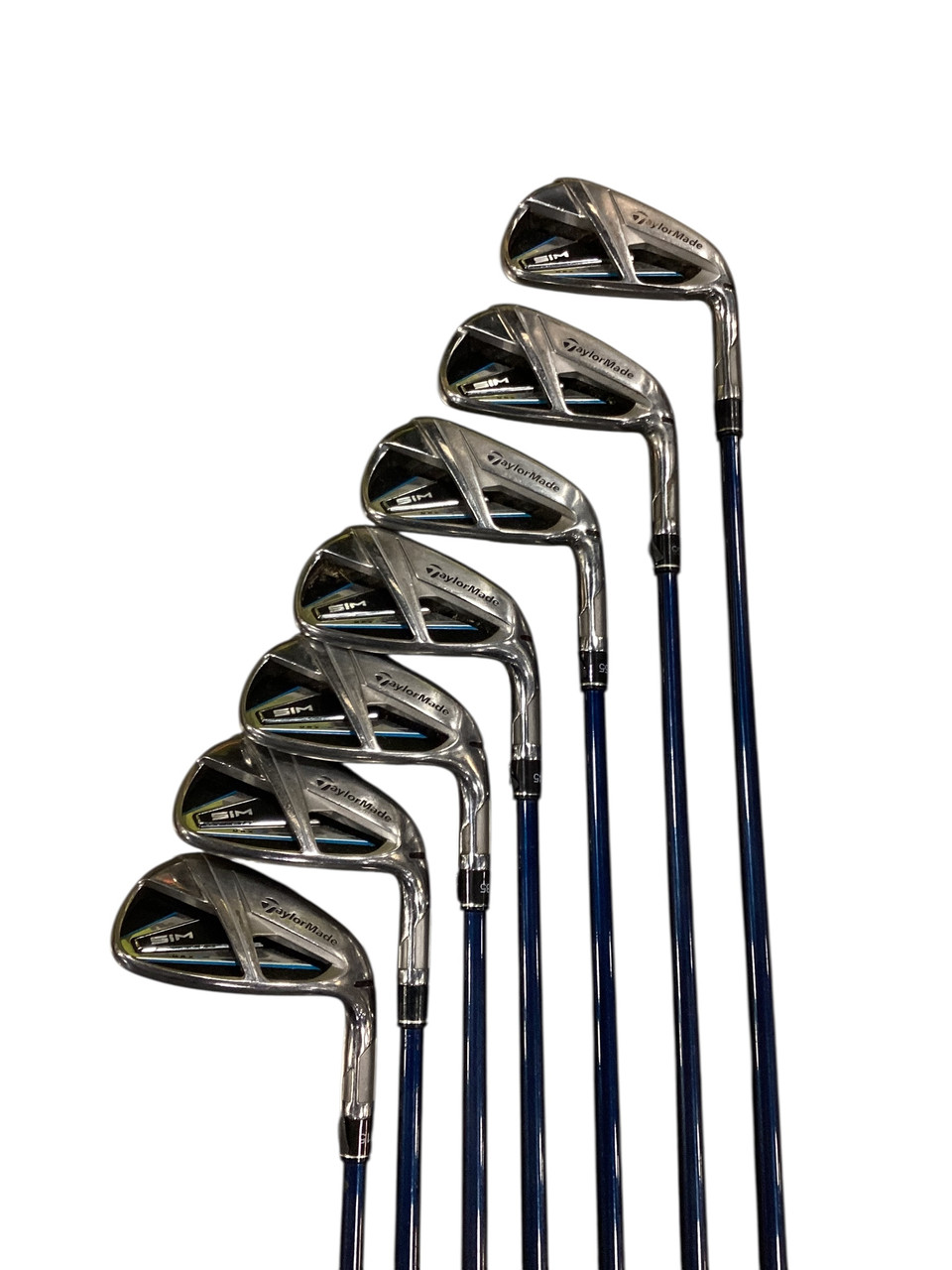 Used Taylormade SIM MAX Mens Iron Set RH 5I-GW/AW Used Taylormade SIM MAX Mens Iron Set RH 5I-GW/AW