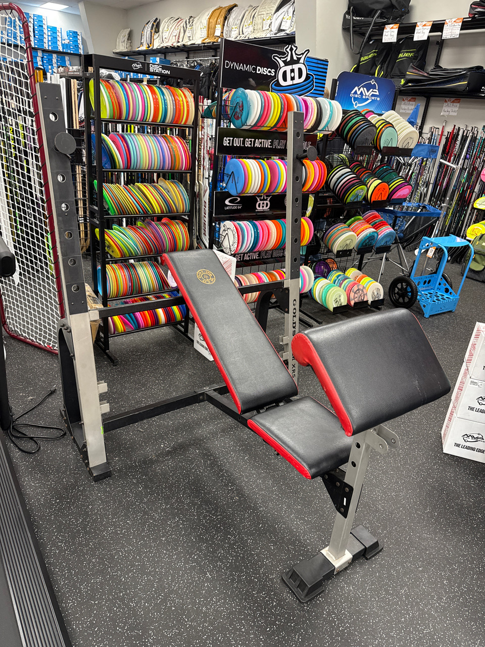 Used Golds Gym XR5 Olympic Bench