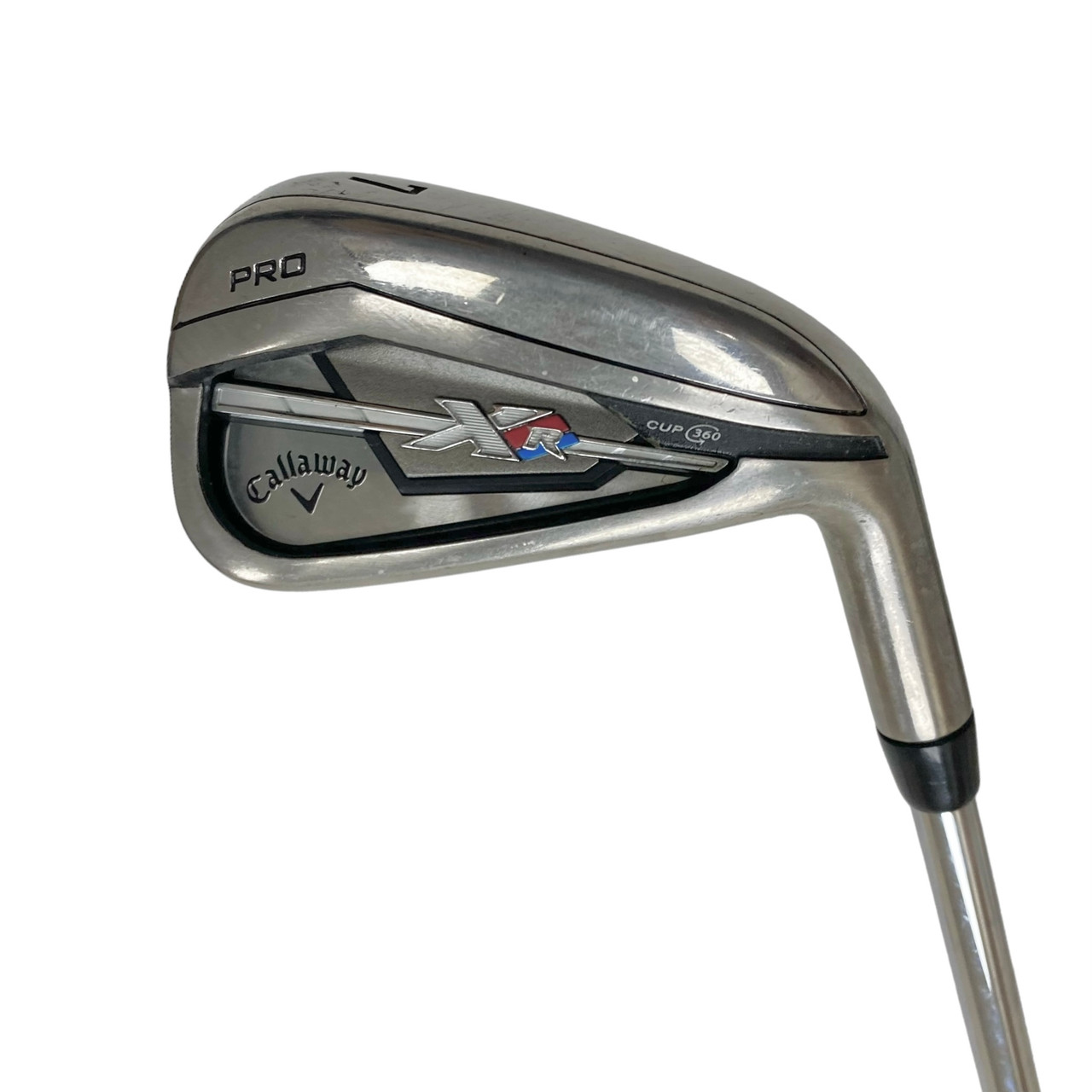 Used Callaway XR PRO 7 Iron Stiff Flex Steel Shaft Individual