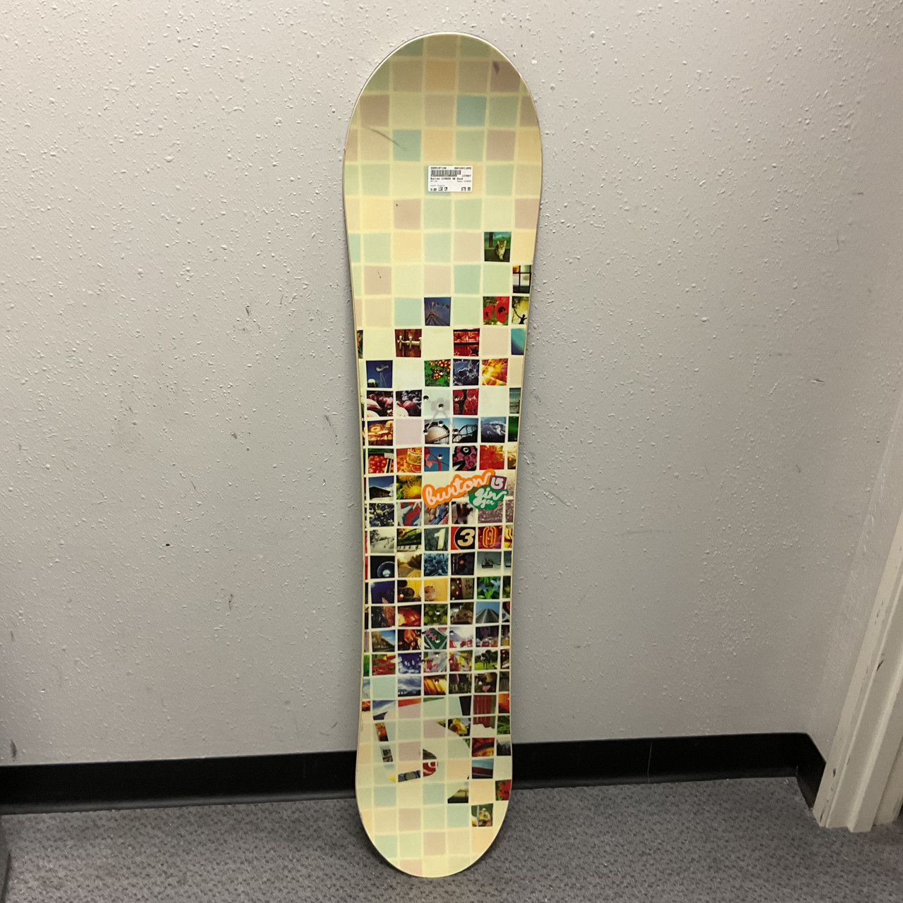 Used Burton GINGER Girls Snowboard Only Almond 130 cm 11855-S000197148