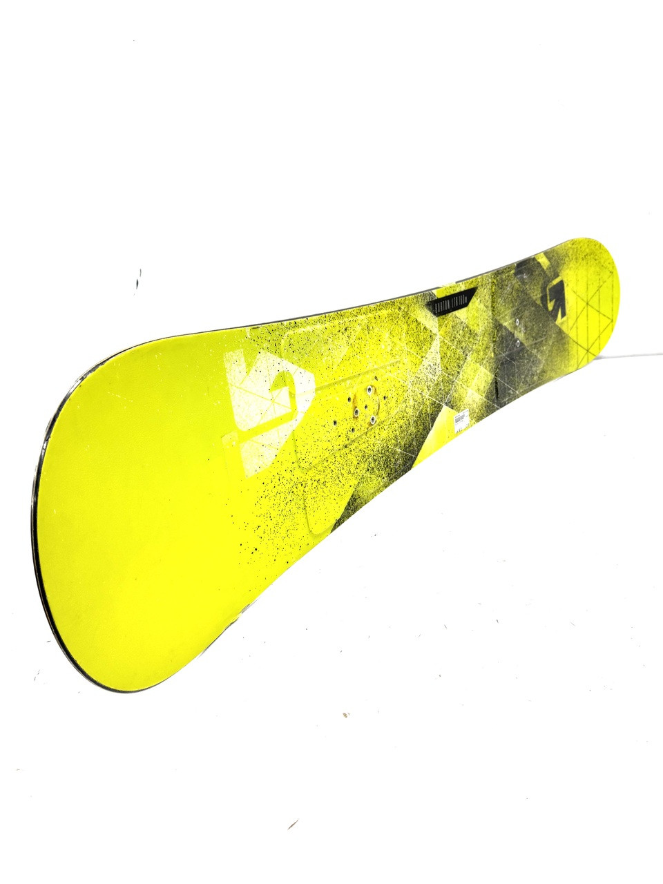 Used Burton LTR 160W Mens Snowboard Only Yellow 160 cm