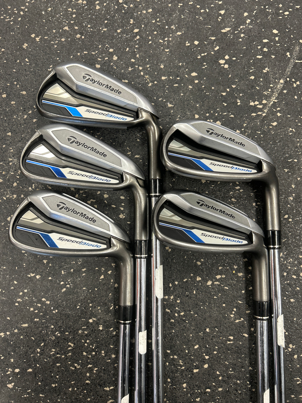 Used Taylormade SPEEDBLADE Mens Iron Set RH 5I-PW