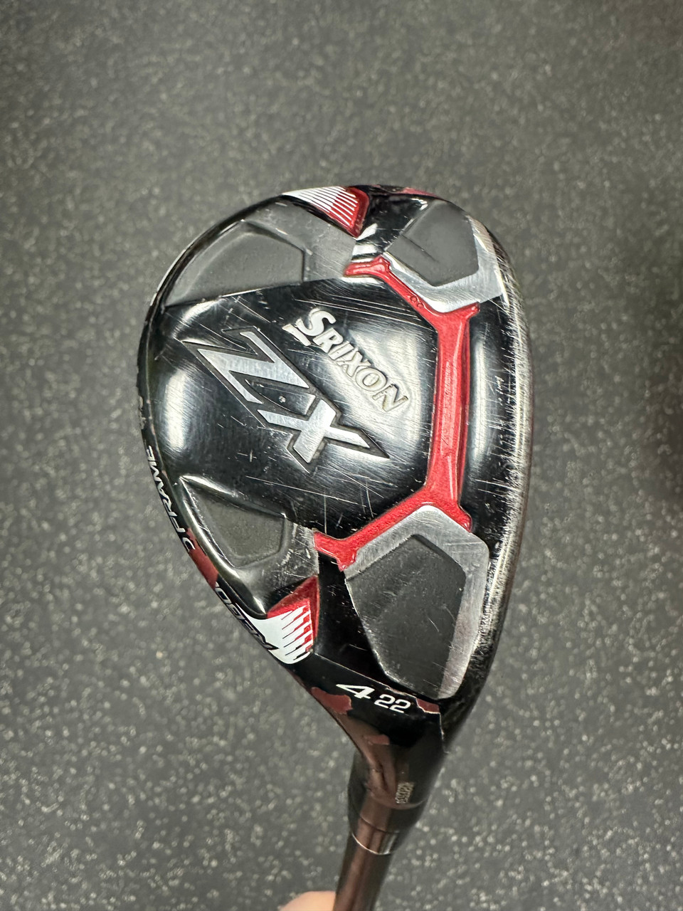 【s】 Used Srixon ZX Mens Hybrid Club RH 4 Hybrid