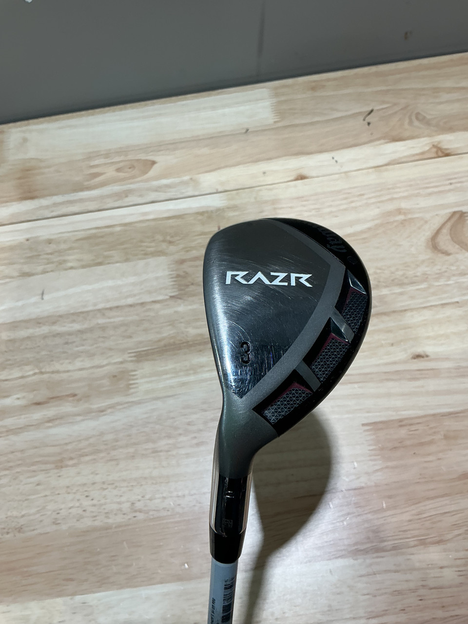 Used Callaway RAZR X Mens Hybrid Club LH 3 Hybrid
