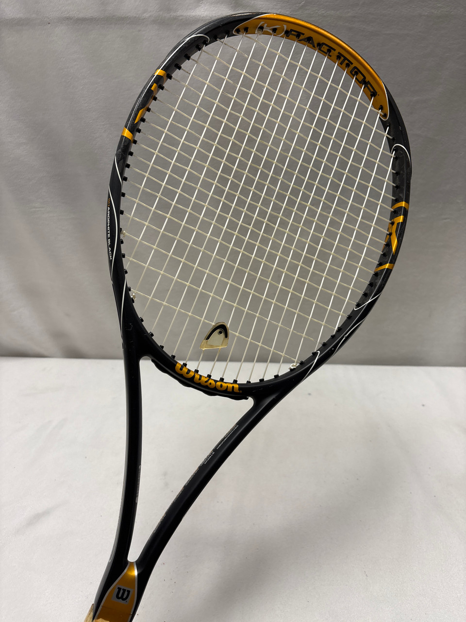 Used Wilson K BLADE TOUR Adult Tennis Racquet Black 4 3/8