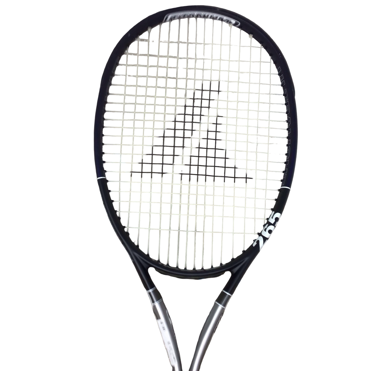 Used Pro Kennex TI DESTINY 265 Adult Tennis Racquet Black 4 3/8
