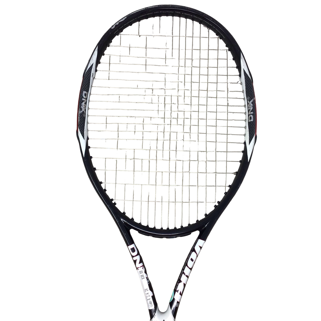 Used Volkl DNX 4 Adult Tennis Racquet Black 4 1/4