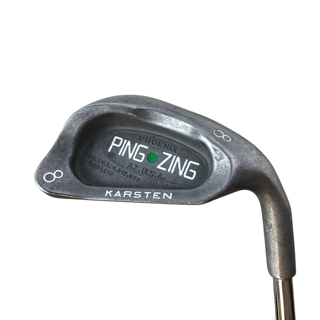 ★☆◎PING IRON◎☆★ Used Ping ZING GREEN DOT Mens Individual Iron RH 8 Iron