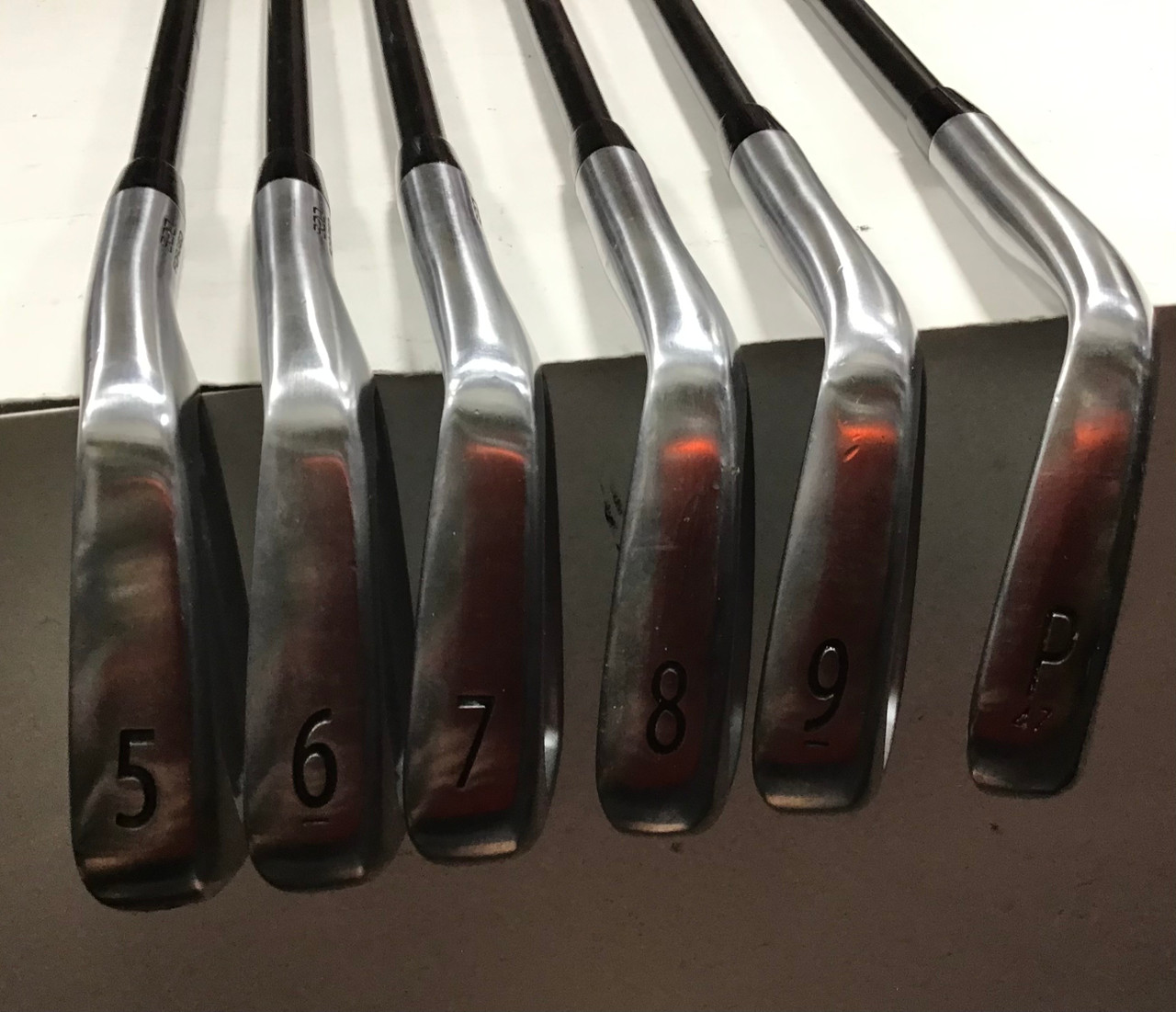 Used Titleist 620 CB FORGED Mens Iron Set RH 5I-PW