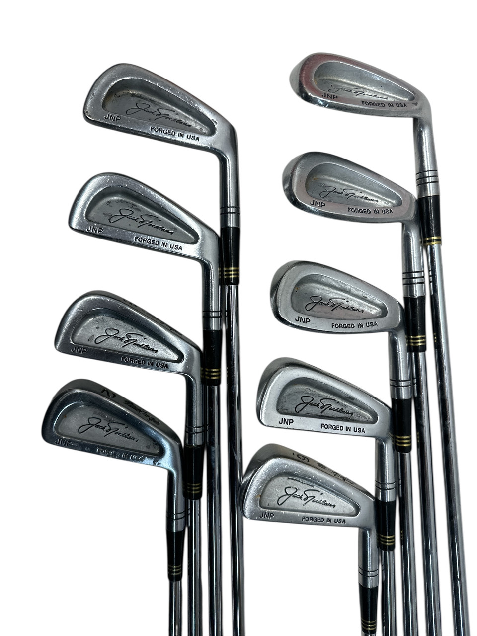 Used MacGregor JACK NICKLAUS JNP Mens Iron Set RH 2I-PW