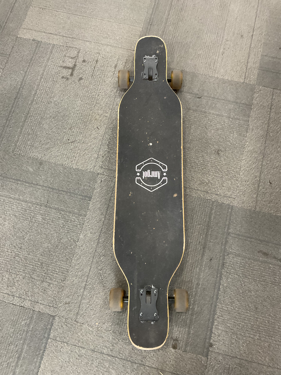 Used AMRGOT LONGBOARD Longboard White Long