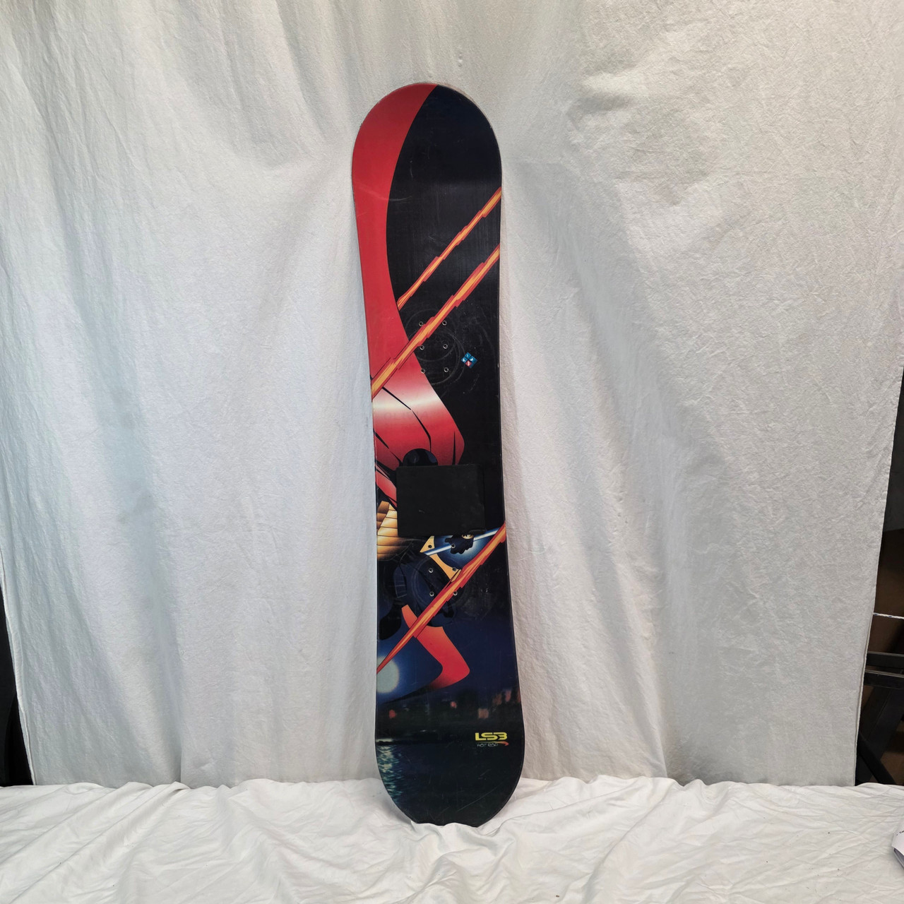 Used LIQUID SNOWBOARDS LS3 HOT ROD Boys Snowboard Only Red 124 cm