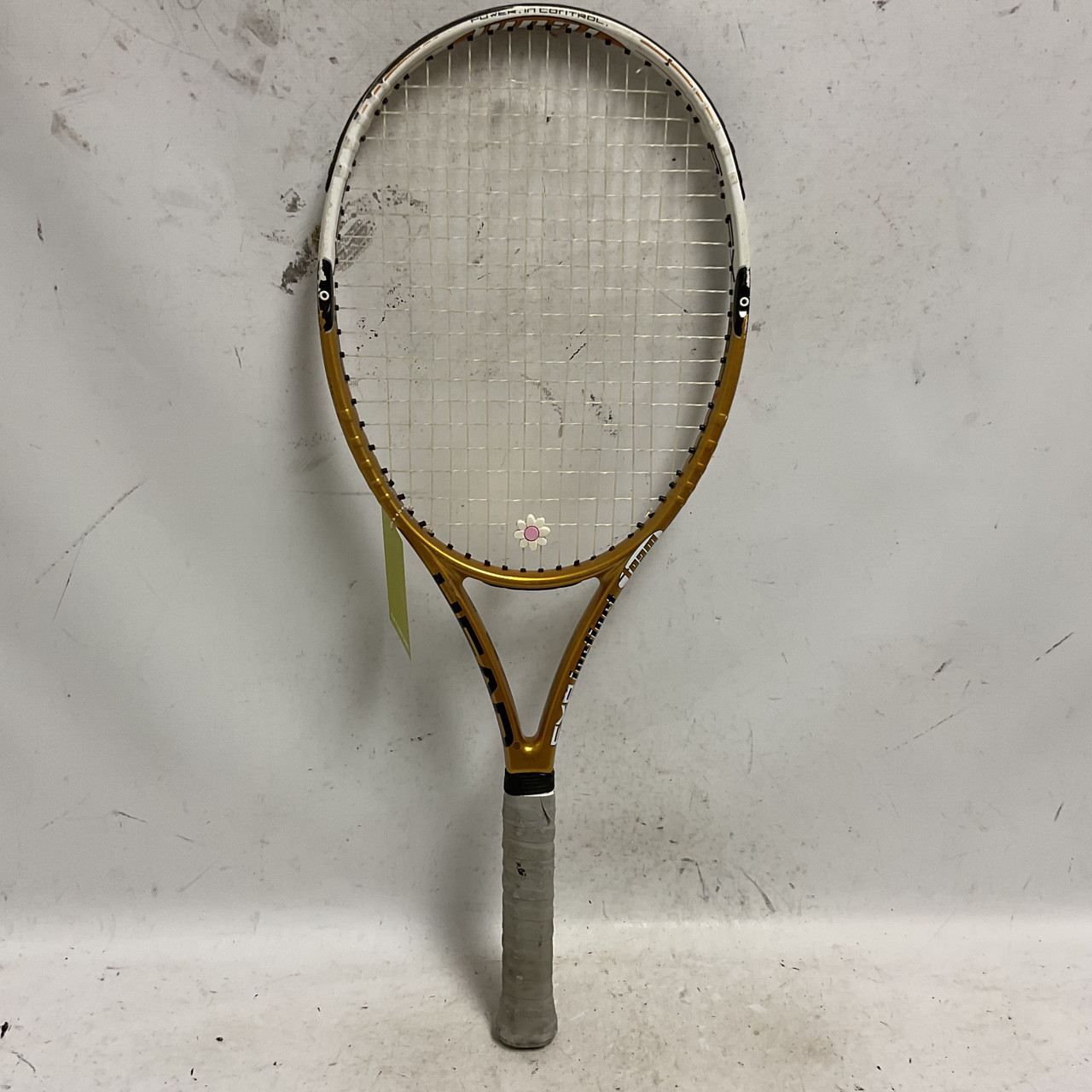 Used Head FLEXPOINT INSTINCT Adult Tennis Racquet Gold 4 3/8