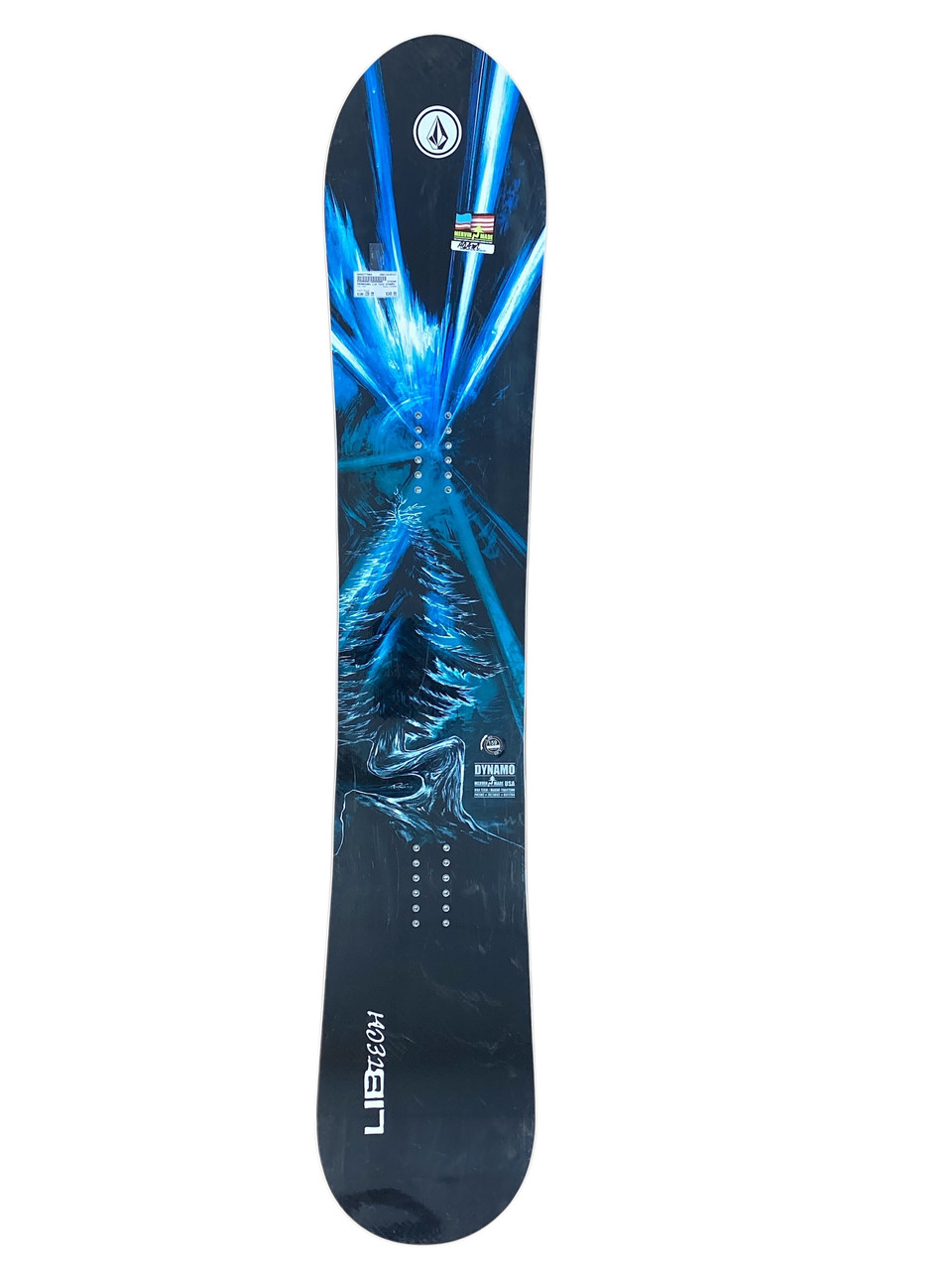 Used Lib Tech DYNAMO Mens Snowboard Only Black 159 cm