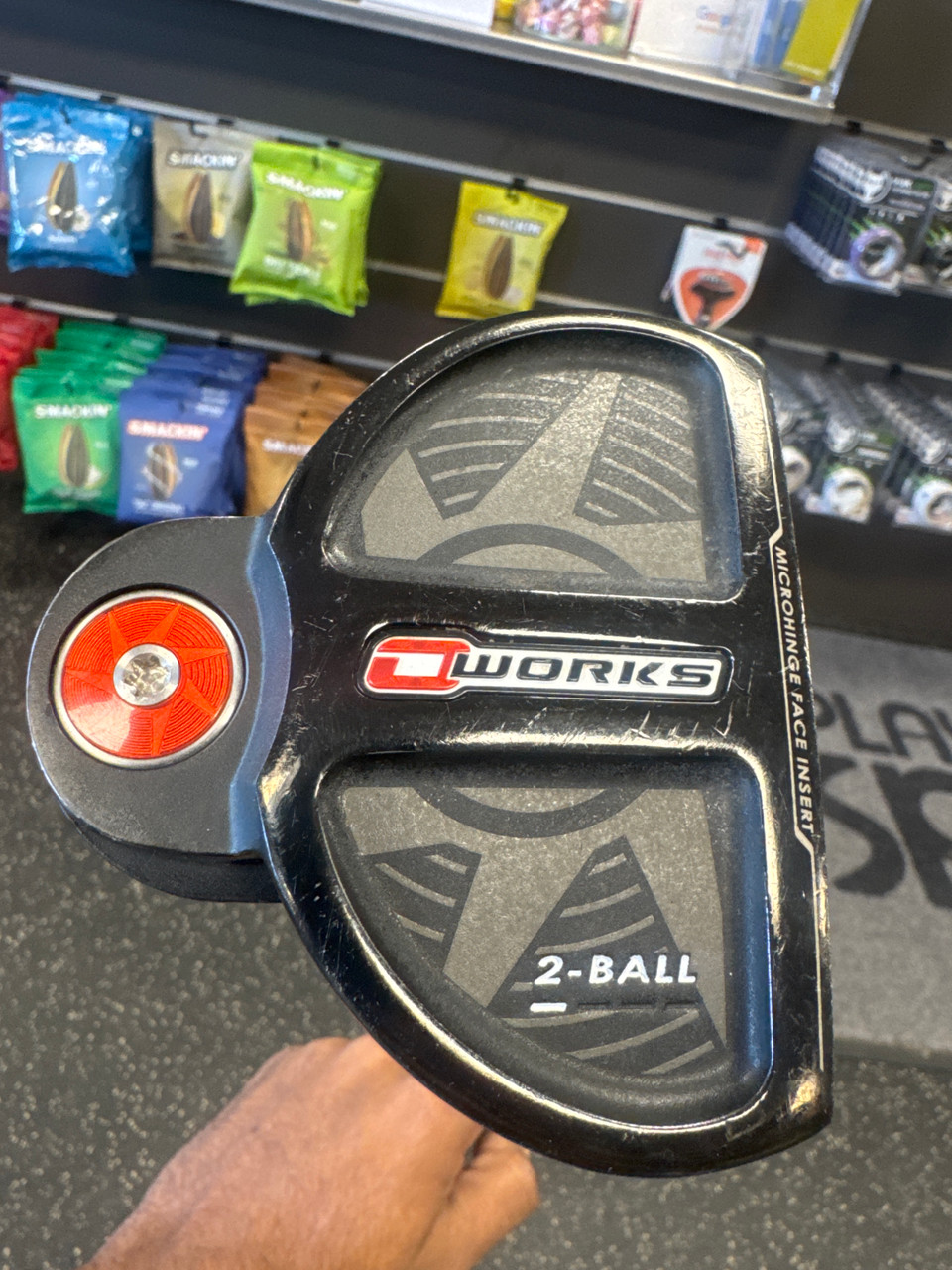 Used Odyssey O-WORKS 2-BALL Mens Putter RH