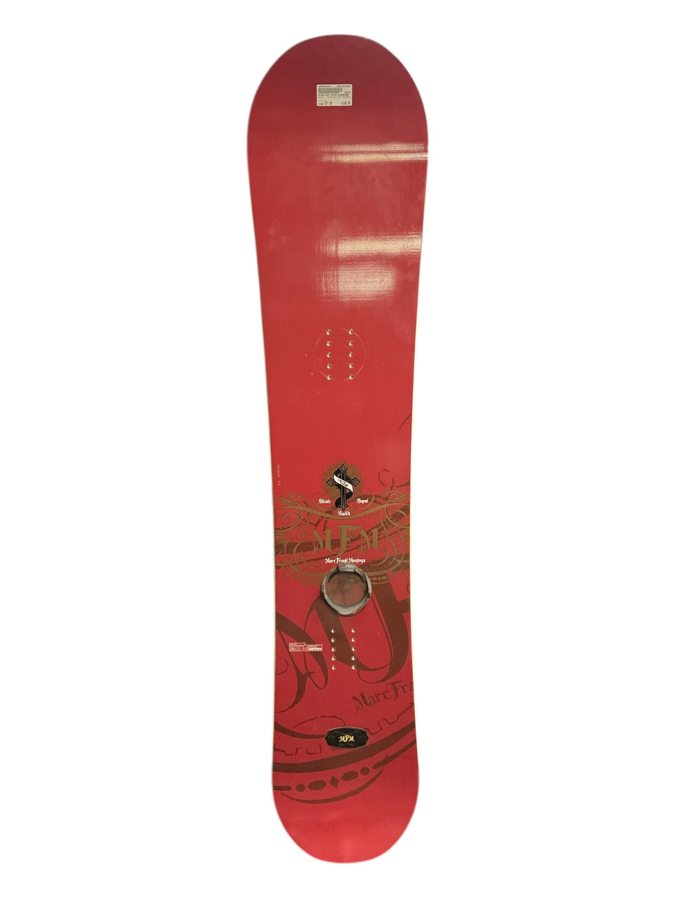 Used Nitro NITRO MFM 157CM SNOWBOARD Mens Snowboard Only Red 157 cm
