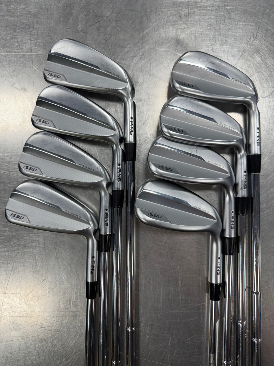 PING i530 7〜W ４本セット Used Ping I530 FORGED BLACK DOT Mens Iron Set RH 4I-GW/AW