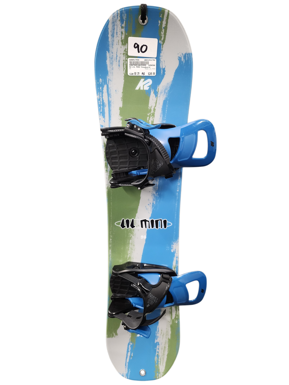 Used K2 LIL MINI Boys Board/Binding None 90 cm