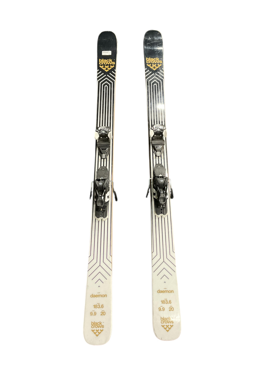 Used Salomon SALOMON BLACK CROWS 183.6 Mens DH Ski/Binding Black