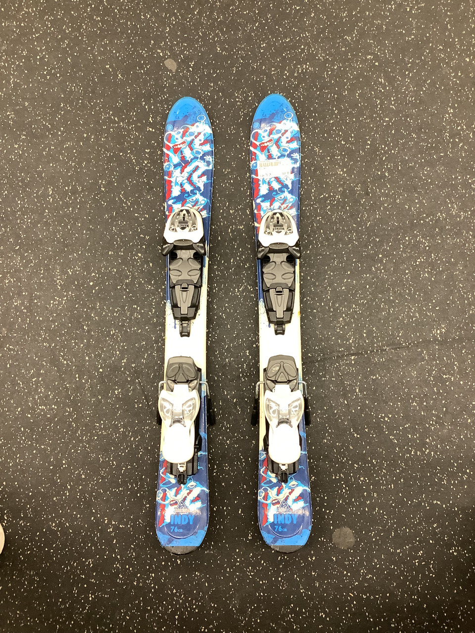 k2 76cm skis Used K2 INDY Boys DH Ski/Binding Royal Blue 76 cm 11162-S000443498