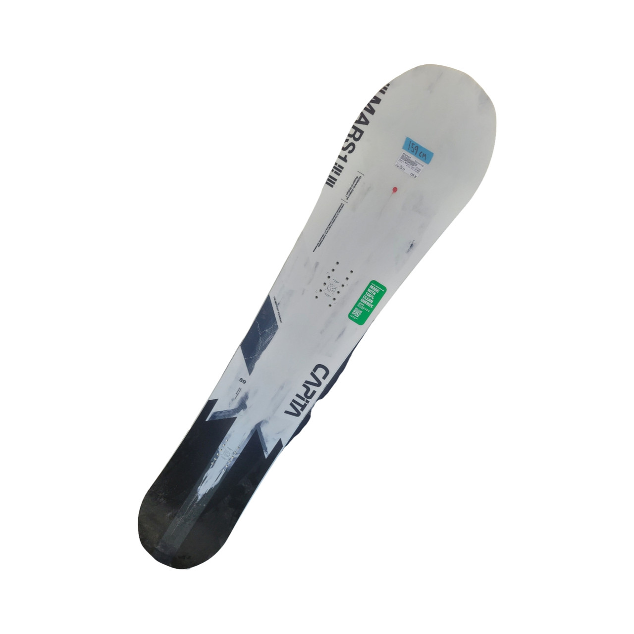 Used Capita MERCURY 2020 SNOWBOARD Mens Snowboard Only White 159 cm