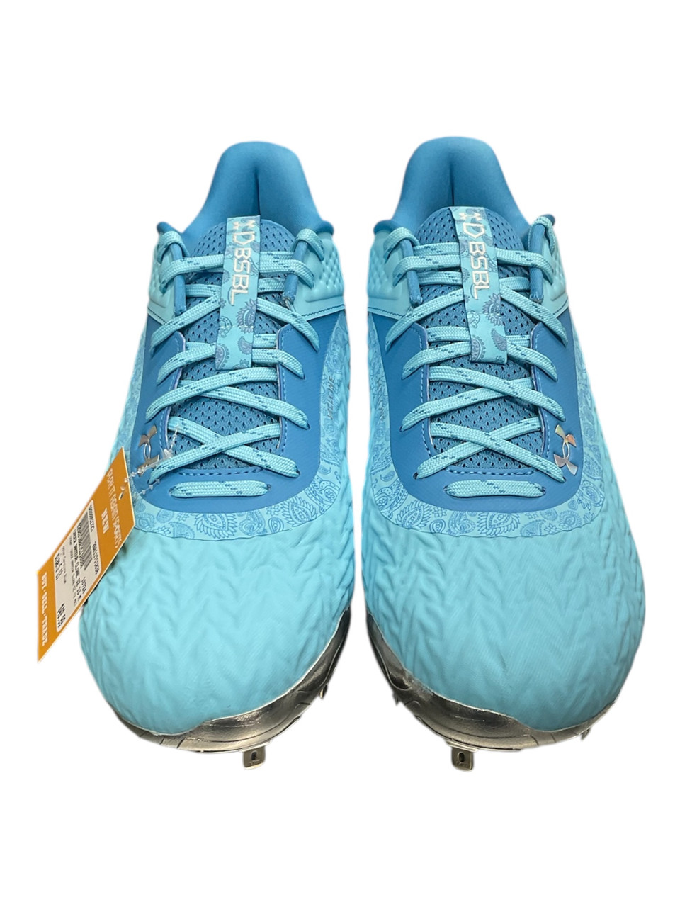 carolina blue under armour cleats