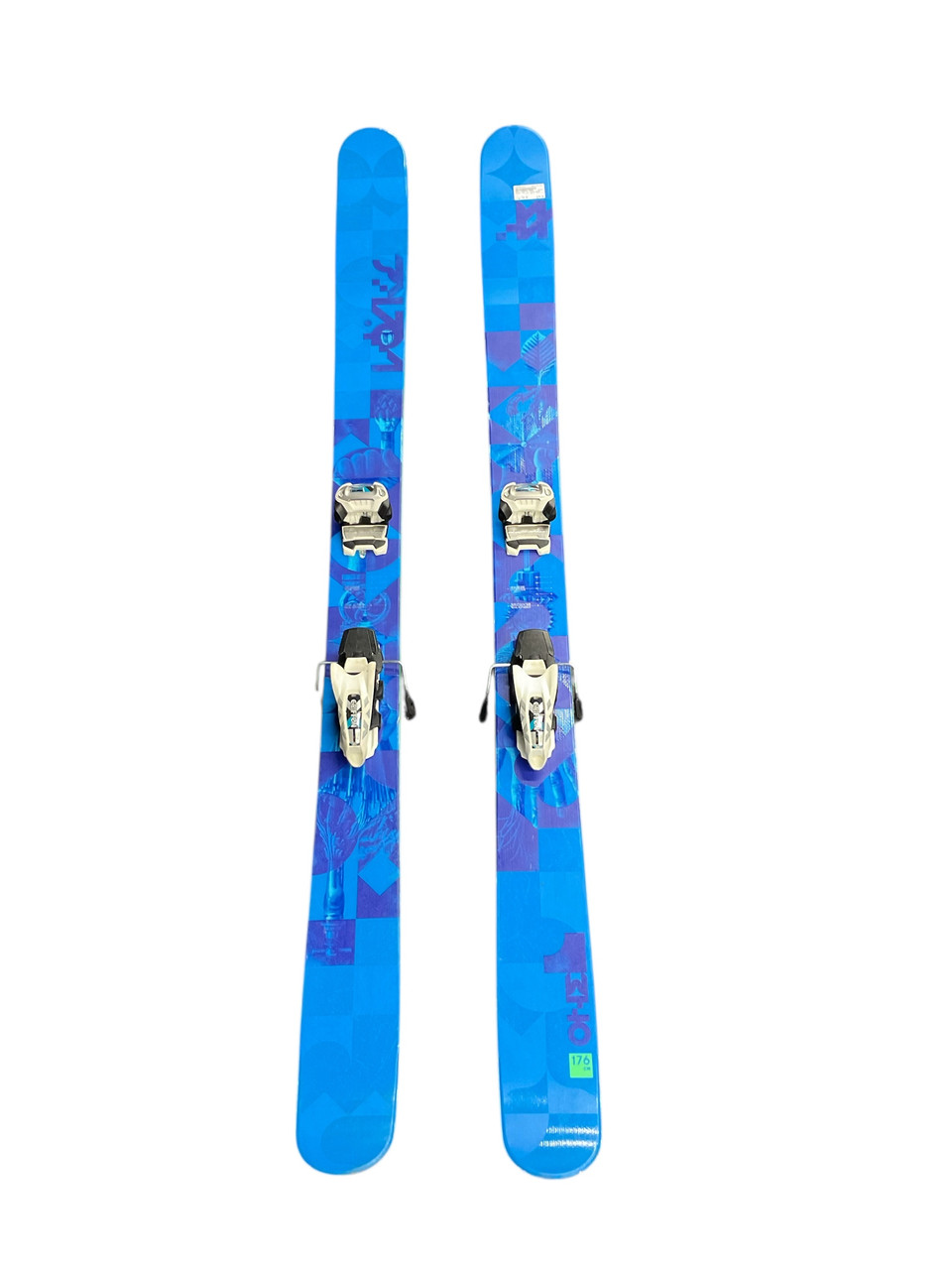 Used Volkl VOLKL ONE XX 176CM SKIS Mens DH Ski/Binding Royal Blue