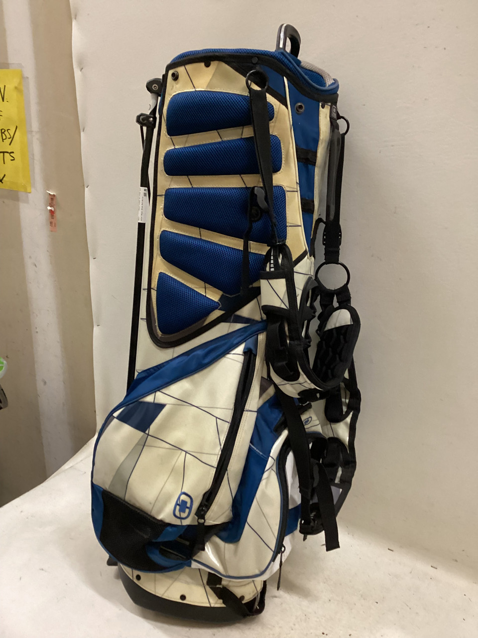Used Ogio OZONE XX STAND BAG Mens Stand Bag Royal Blue And White