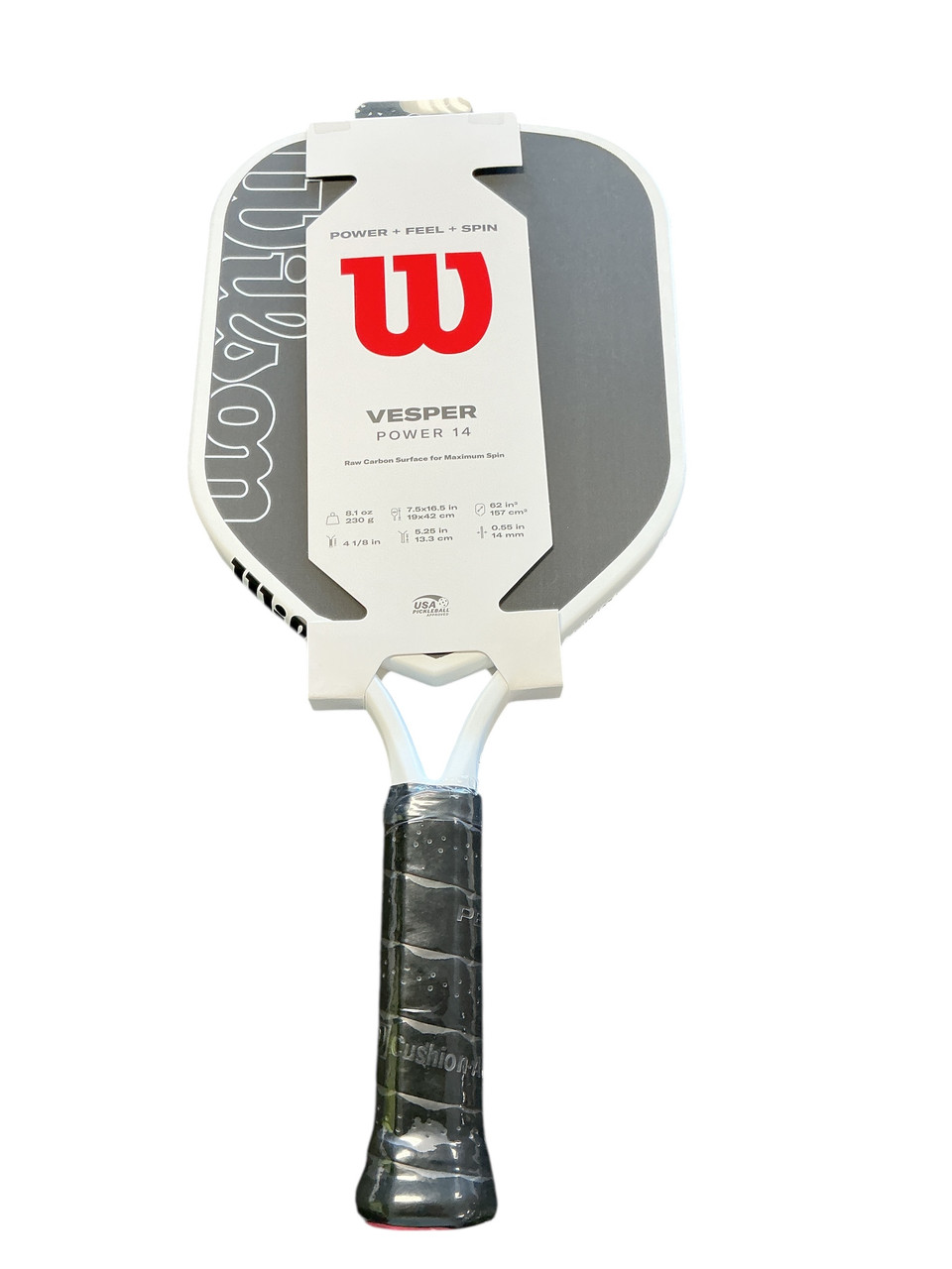 Used Wilson VESPER POWER 14 PICKLEBALL PADDLE Pickleball Racquet