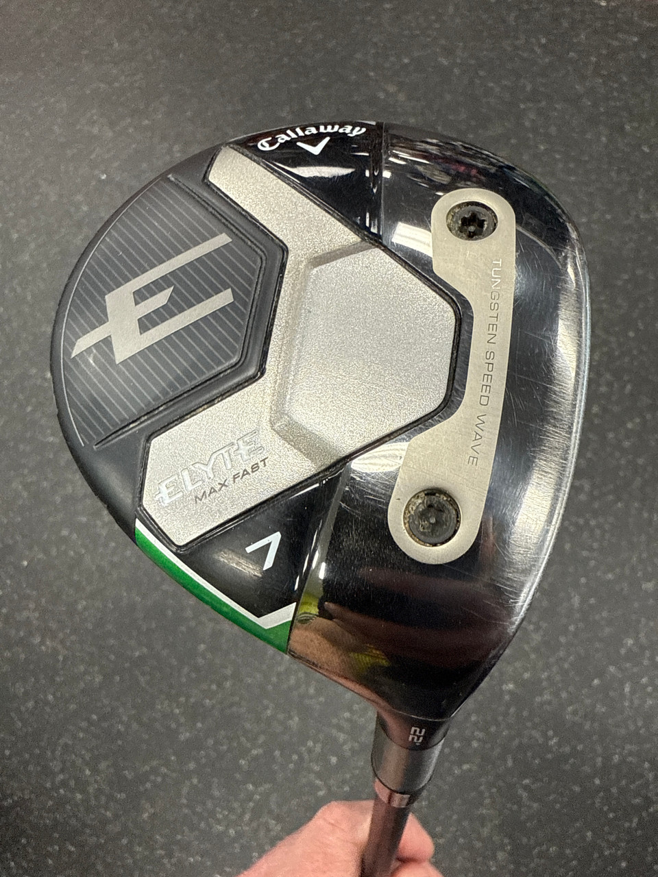 Used Callaway ELYTE MAX FAST Mens Fairway Wood RH 7 Wood