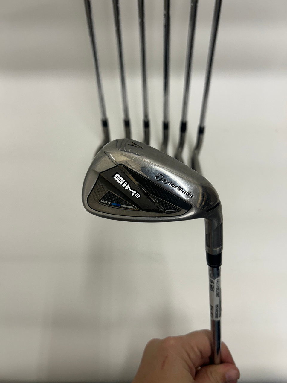 Used Taylormade SIM2 MAX Mens Iron Set RH 5I-GW/AW