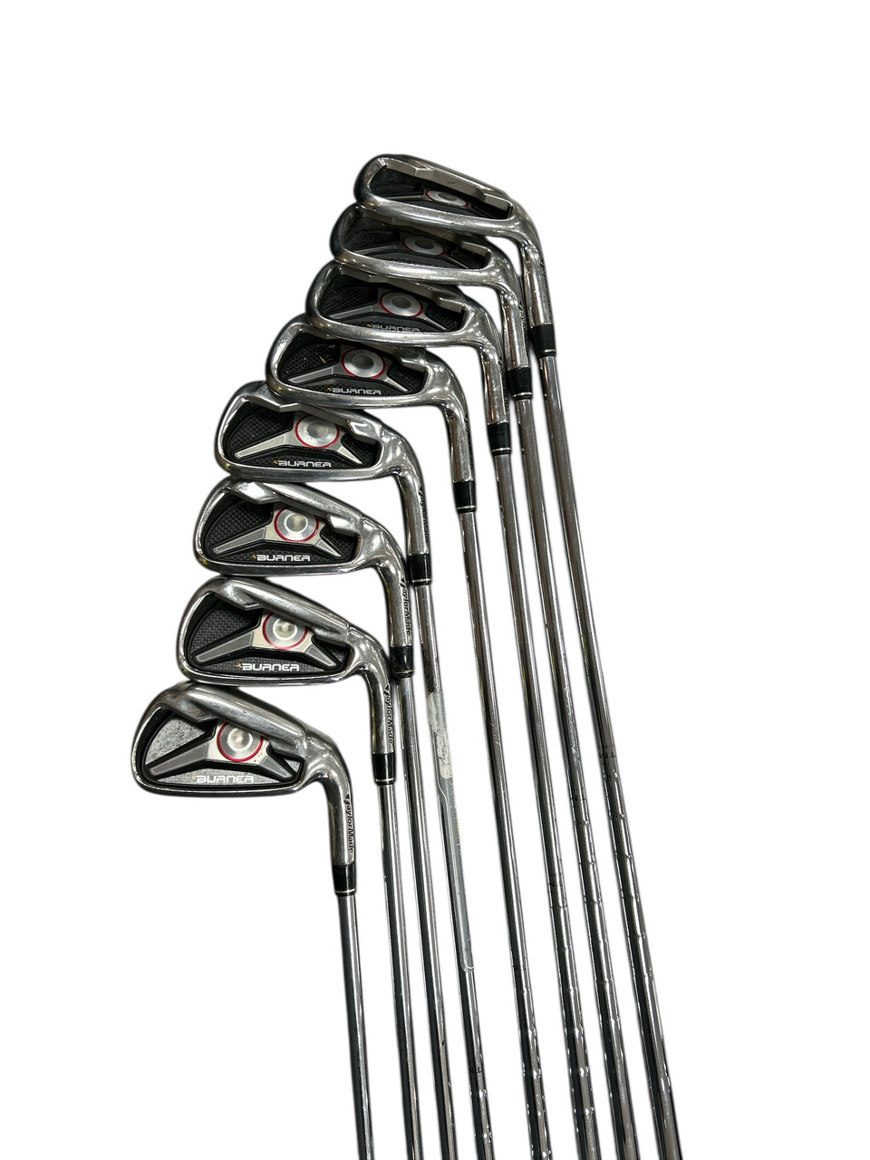 Used Taylormade BURNER SUPERFAST 2009 4-PW/AW Mens Iron Set RH 4I