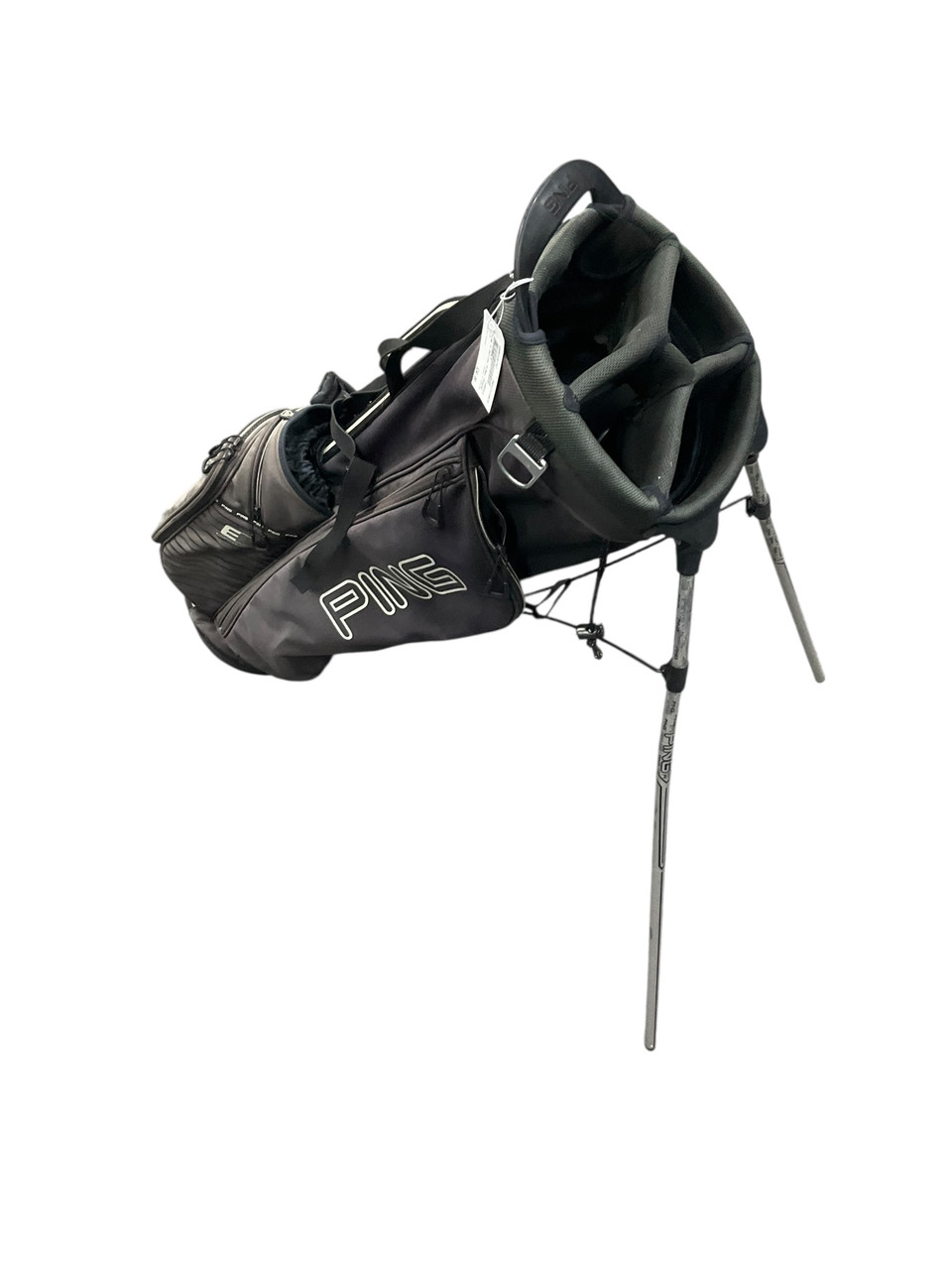PING 4 SERIES スタンドバッグ ブラック Used Ping 4 SERIES Mens Stand Bag Black