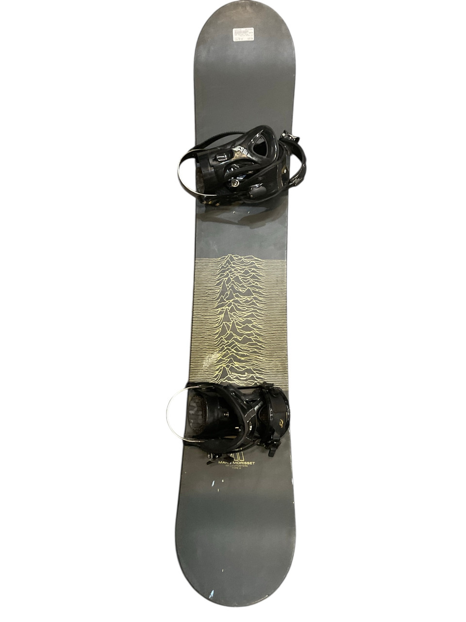 スノーボード Gray Mach 158 Used MARC MORISSET 157CM Mens Snowboard Only Grey 157 cm