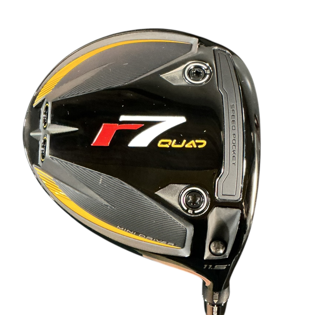 Used Taylormade R7 QUAD MINI DRIVER Mens Driver RH 11.5 Degree
