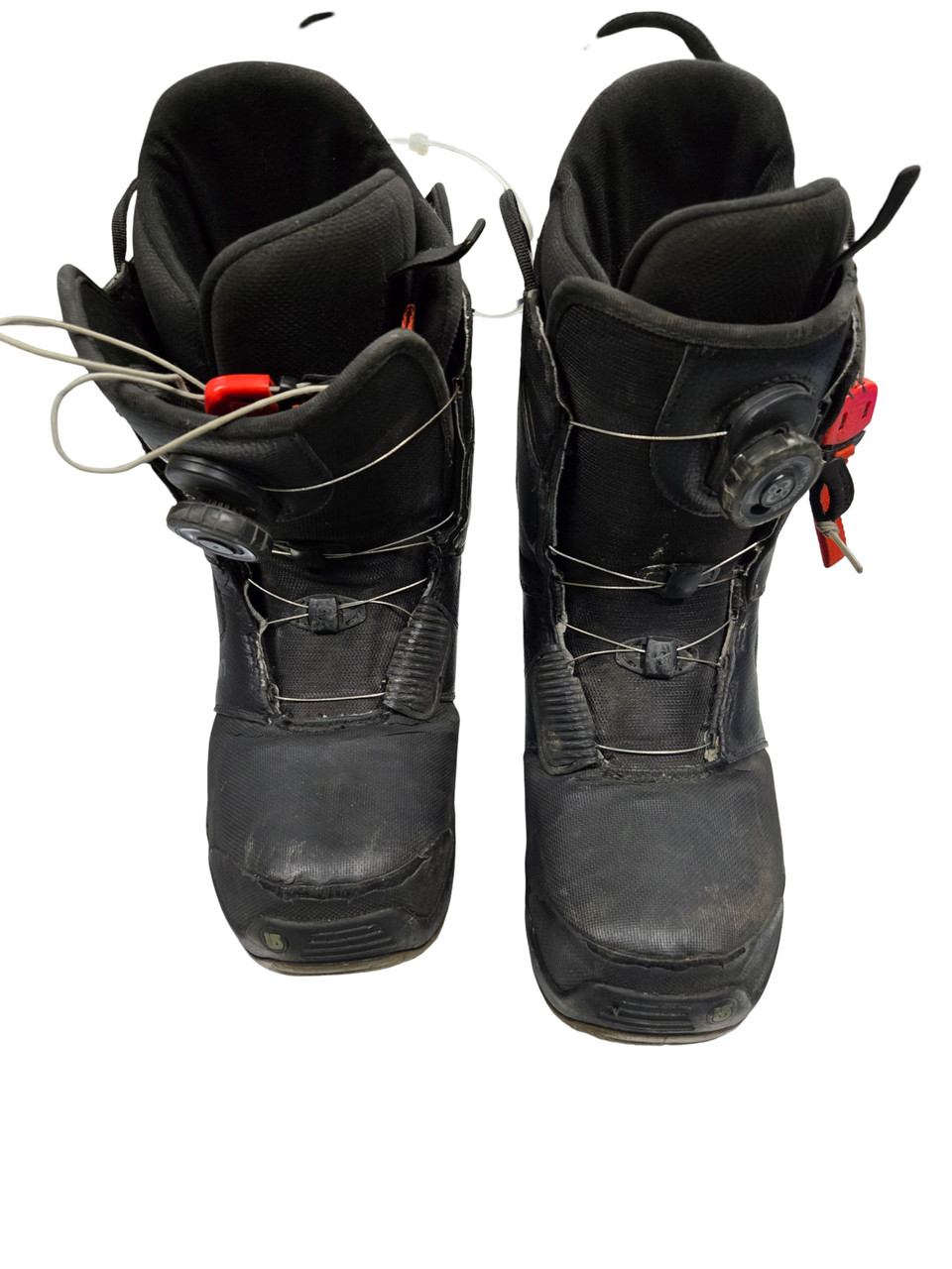 boa burton snowboard boots 8.5 Used Burton BOA PROGRESSION BOOTS Mens Snowboard Boots Black Senior 8.5  11617-S000339846