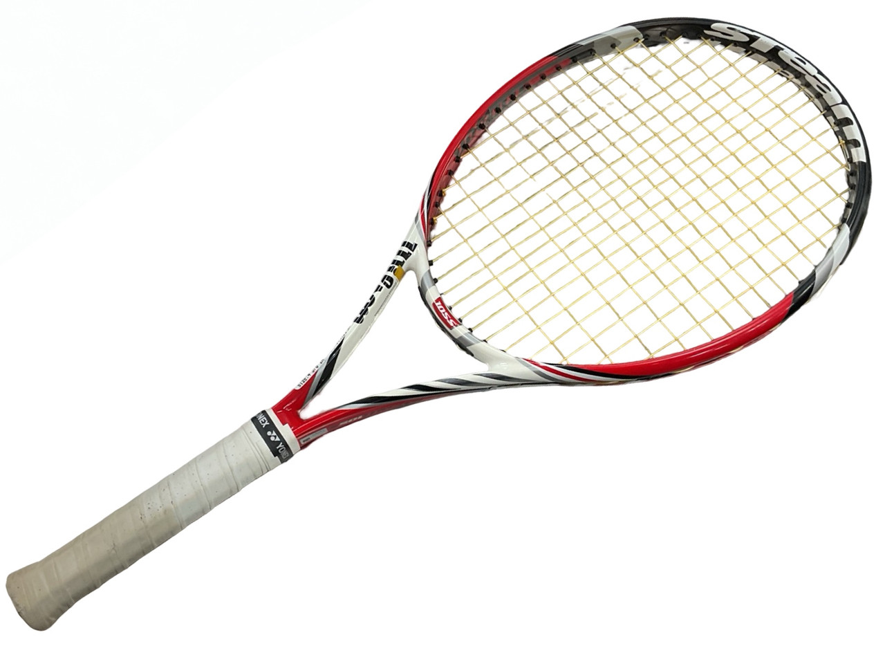 Wilson Steam 105S 硬式テニスラケット Used Wilson STEAM 105S Adult Tennis Racquet Red 4 3/8