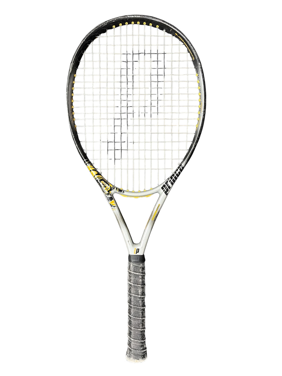 Used Prince THUNDER ULTRALITE Adult Tennis Racquet Grey 3 3/8