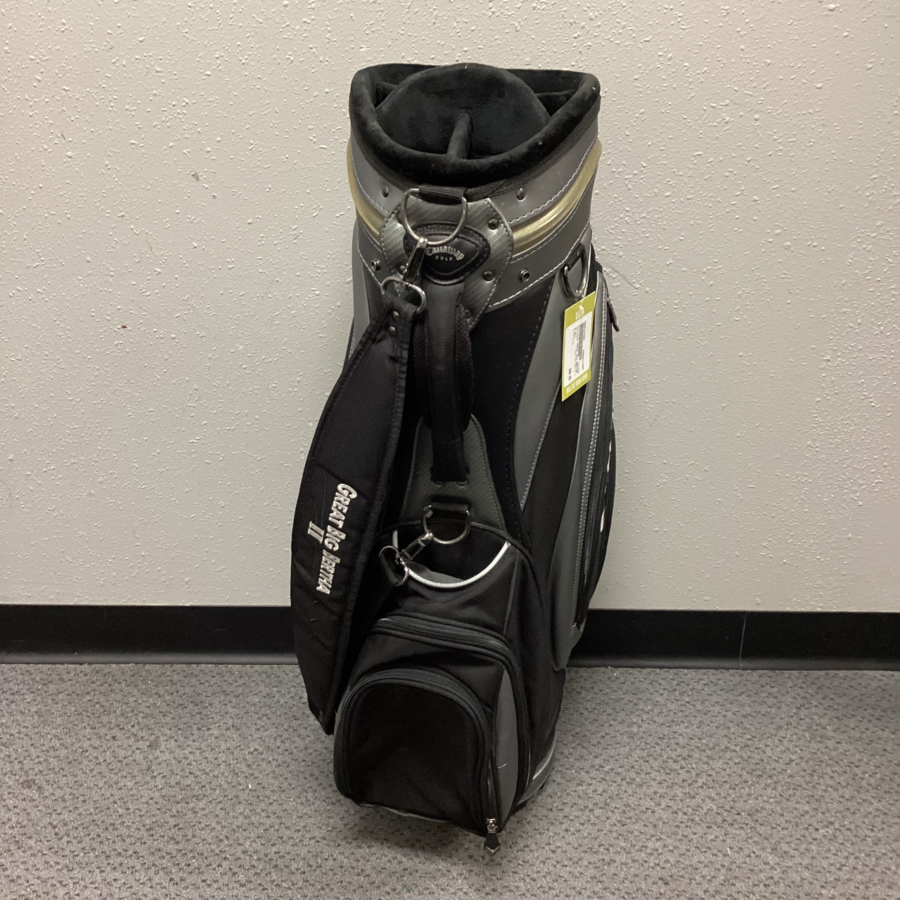 Used Callaway GREAT BIG BERTHA II 6 Way Golf Cart Bags Golf