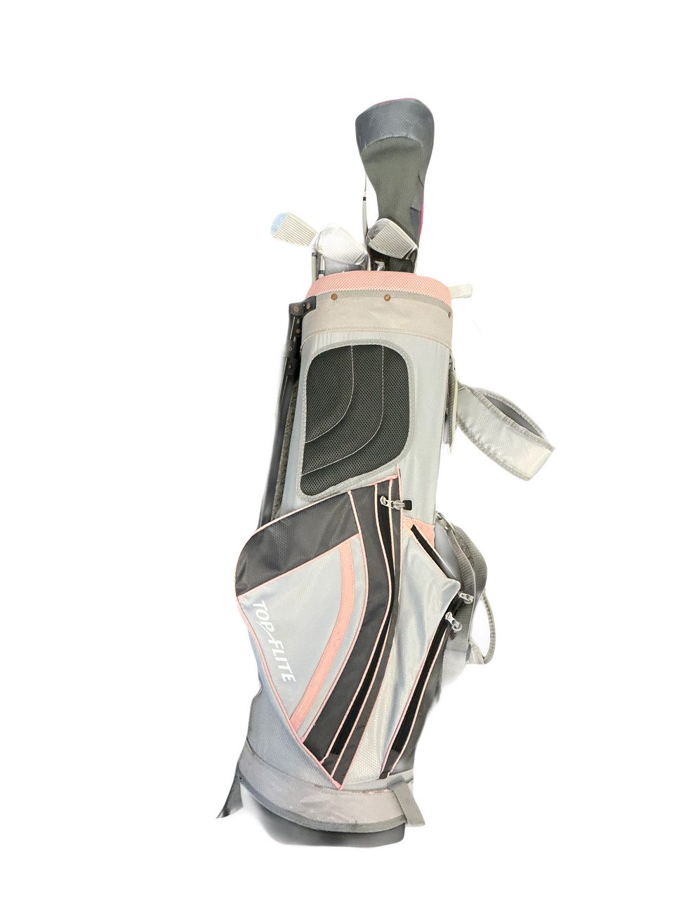 Used Top Flite WOMEN GOLF SET Womens Package Set LH Grey 10 Piece