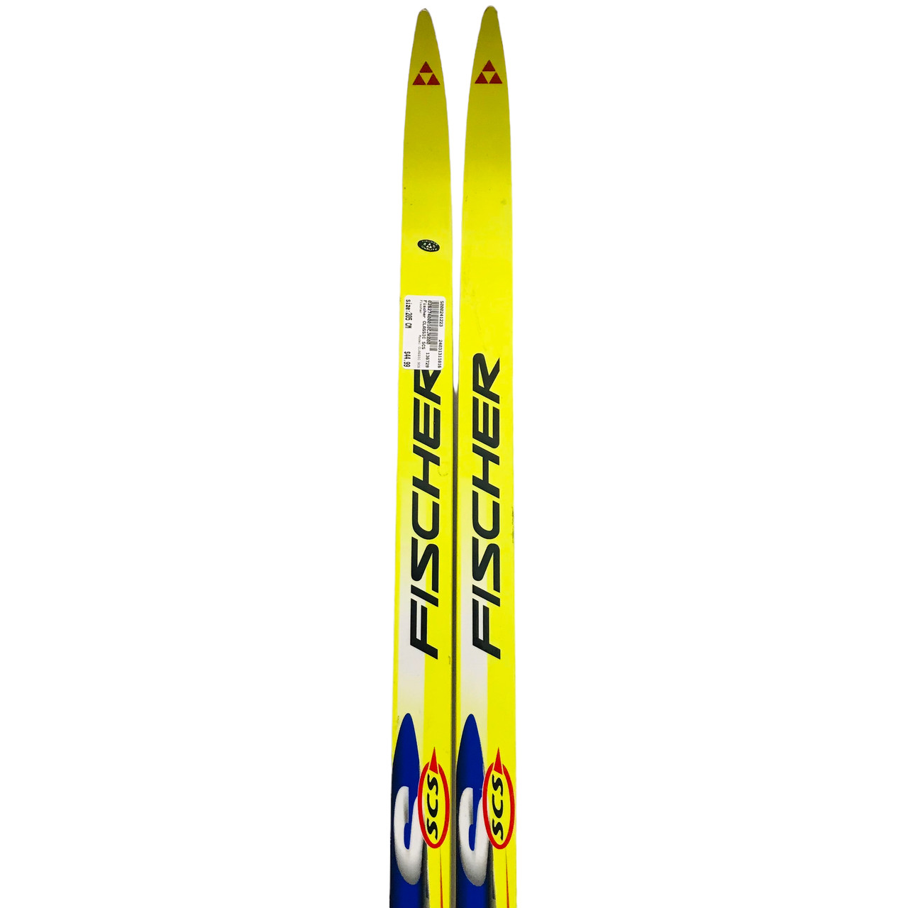 Used Fischer CLASSIC SCS 205 cm Men's Cross Country Ski Combo