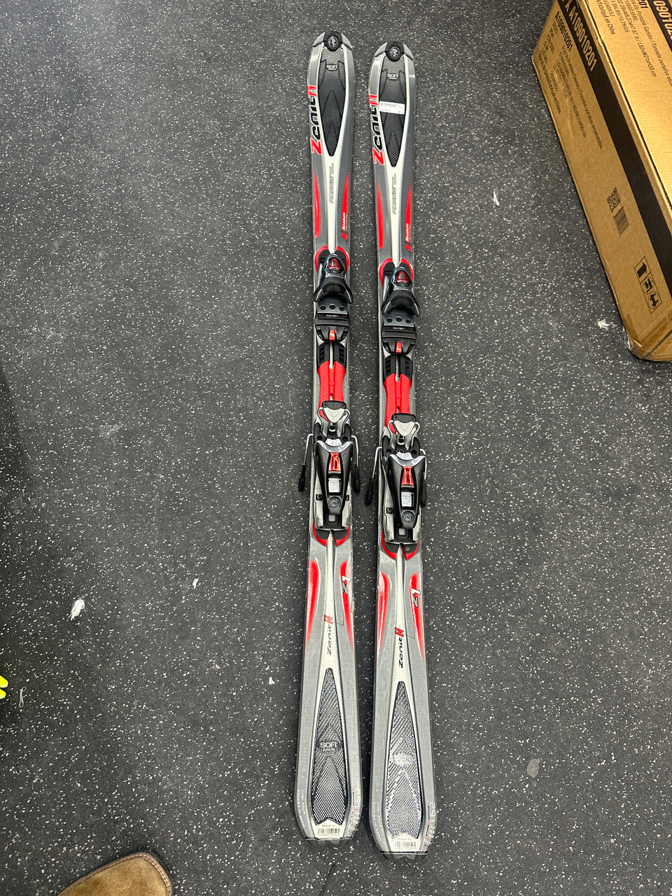 Used Rossignol ZENITH Mens DH Ski/Binding Grey 160 cm