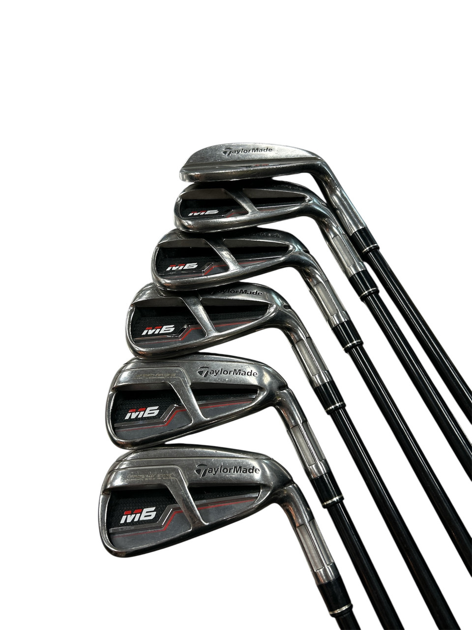 Used Taylormade M6 6-PW Mens Iron Set RH 6I-PW