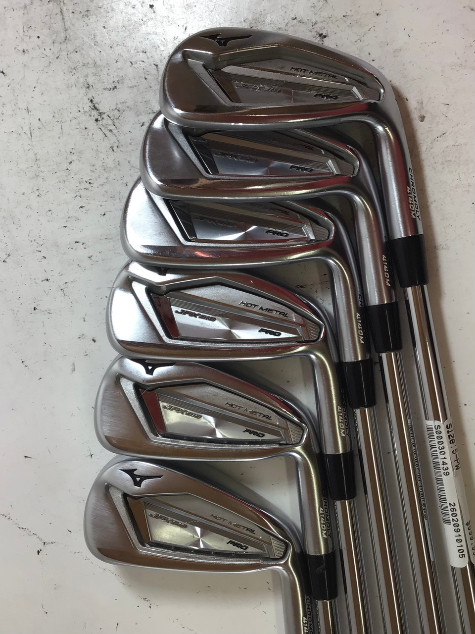Used Mizuno JPX 919 HOT METAL PRO Mens Iron Set RH 5I-PW