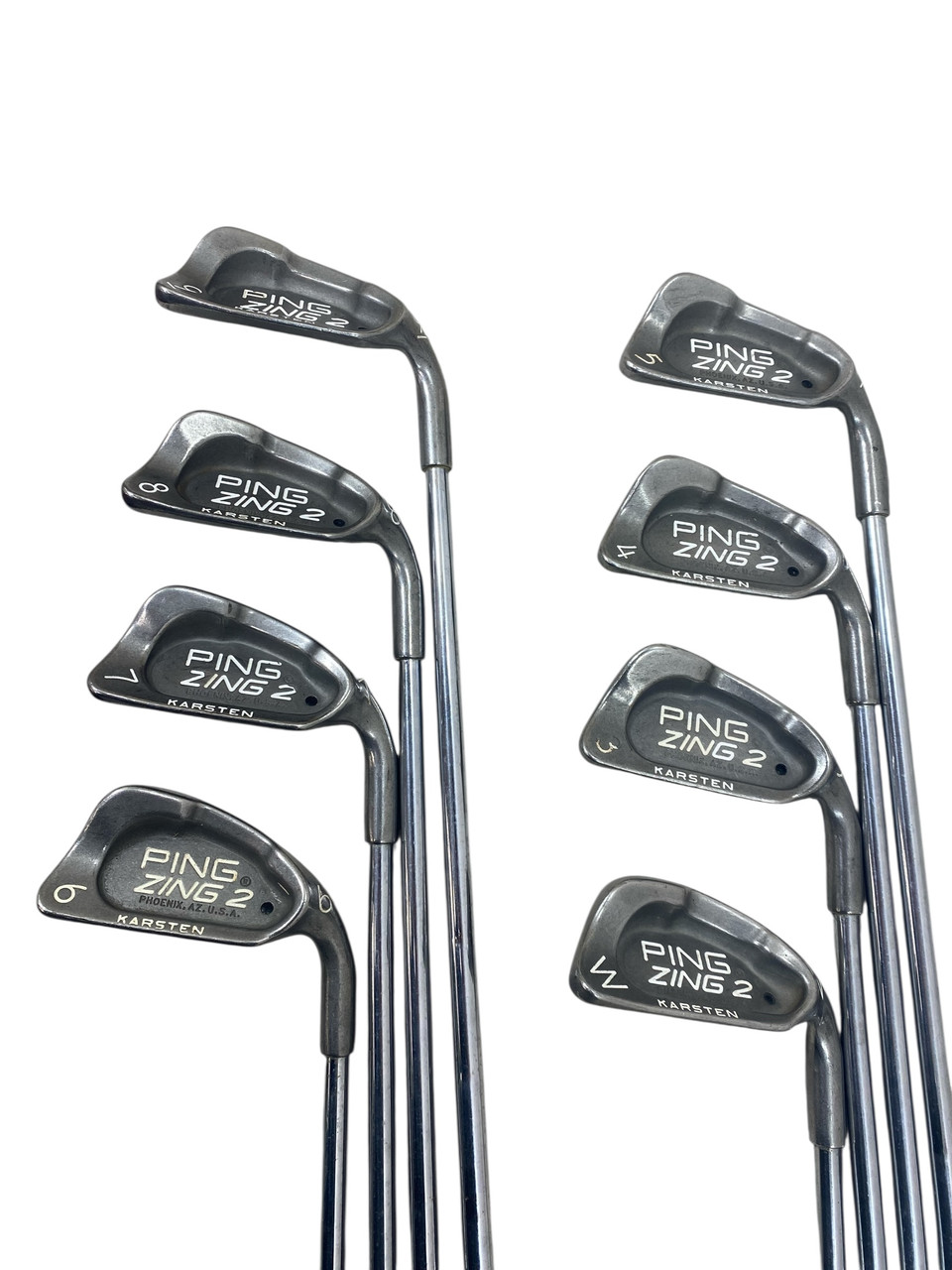 Used Ping PING ZING 2 Mens Iron Set RH 3I-PW