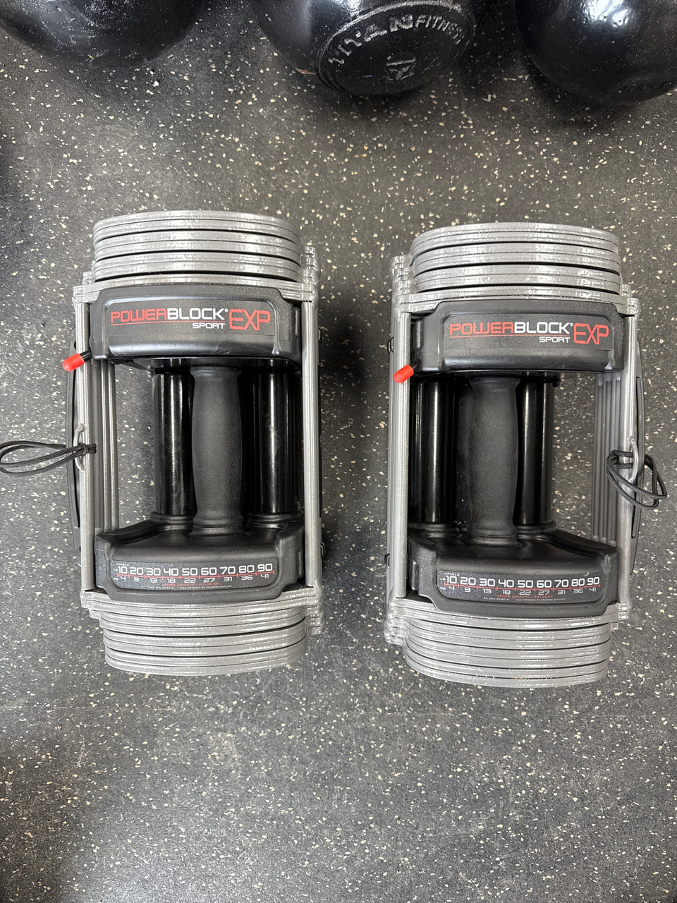 Used PowerBlock Adj Dumbbells 5-50 LB
