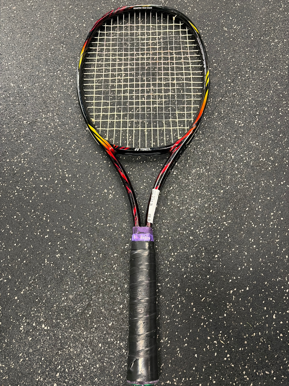 Used Yonex RD-7 Adult Tennis Racquet Black 4 1/2